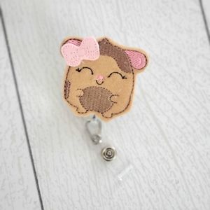 Hamster badge reel